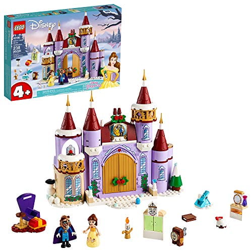 LEGO Disney Belle s Castle Winter Celebration 43180 Disney Princess Building Kit Makes a Great Birthday for Kids who Love Disney s Beauty and The Beast New 2020 238 Pieces Walmart