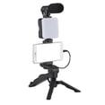 thumbnail image 2 of NARABB Multifunctional Desktop Beauty Leg Pocket Fills Light With Microphone Set, DSLR Conferences Light, 49 Powerful LED Arrays, 2 of 8