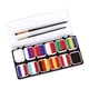 thumbnail image 5 of Set de Pinturas Faciales Acuarelables con Brochas, Maquillaje Profesional para Adultos, 5 of 9