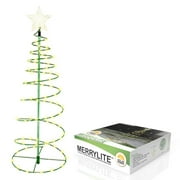 Solar Metal LED Christmas Tree Decoration Light - Warm White