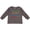 Charcoal Grey, variant on Inktastic Wisconsin Grandma Loves Me Boys or Girls Long Sleeve Toddler T-Shirt