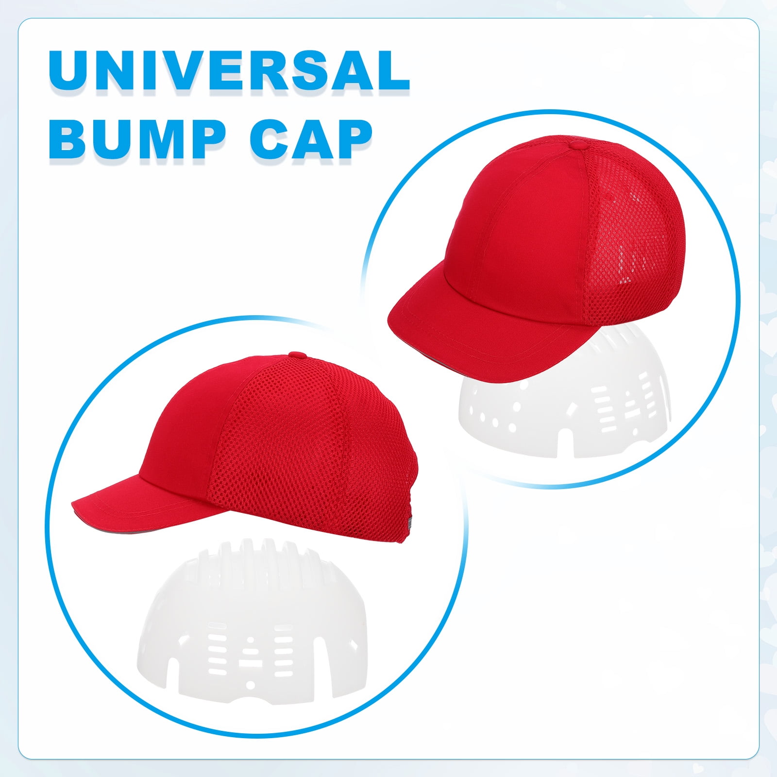 Uxcell 7.48 Inch 5 Pcs Adjustable Helmet Strap Accessory for Hard Hat with Protective Buckle White