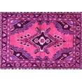 thumbnail image 1 of Ahgly Company Indoor Rectangle Medallion Pink Traditional Area Rugs, 7' x 9', 1 of 4