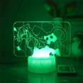 thumbnail image 2 of Luz nocturna LED 3D Nekohas Shizukus que cambia de color para niños, 2 of 3