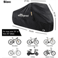 thumbnail image 1 of Bike Cover Outdoor Waterproof Bike Cover With Keyhole, 1 of 5