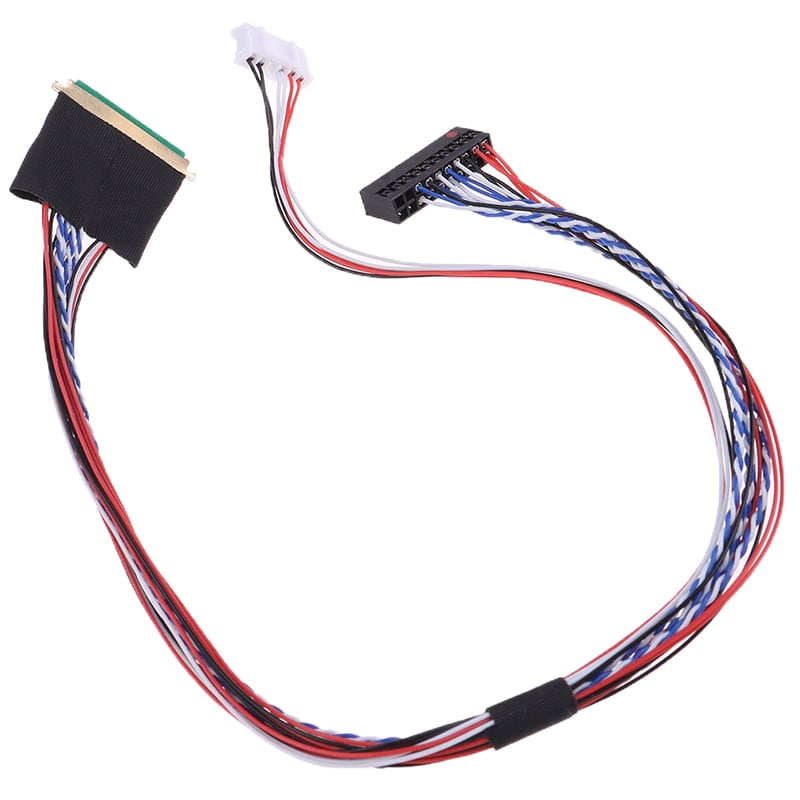 20453-20455 Series 40 Pin LVDS Cable 2 Channel 6-Bit 0.5mm For LED LCD  Display