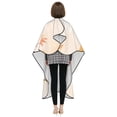thumbnail image 7 of ZICANCN Hair Cutting Cape for Adults, Orange Leaf Autumn Season Cape Salon Barber Cape for Hair Stylist Shampoo Capes Waterproof, 55x66 Inches, 7 of 7