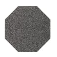 thumbnail image 1 of Color world collection pet friendly indoor outdoor area rugs with Rubber Marine Backing for Patio, Porch, Deck, Boat, Basement or Garage with Premium Bound Polyester Edges Grey 10' Octagon, 1 of 1