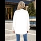 thumbnail image 4 of Camisas de Larga con Botones para Mujer, Blusas de Trabajo de Gran Tamaño con Cuello y Hombros Caídos, Blusa Holgada con Textura Crema S, 4 of 10