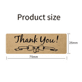 thumbnail image 4 of 1200Pcs Thank You Stickers Set, Thank You Stickers Label Roll Thank You for Envelope Retail Store 75X25mm, 4 of 6