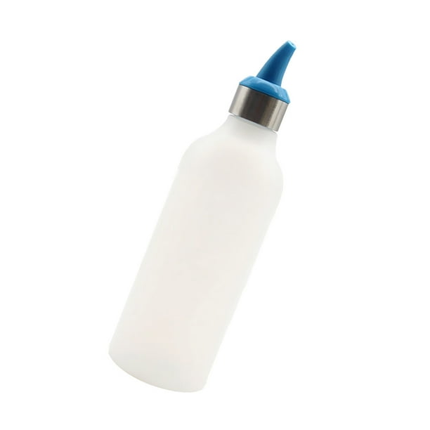 Botella dispensadora de vinagre BLESIY Botella de exprimidor de cocina Azul