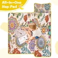 thumbnail image 4 of Pioneer Flower Floral Print Pattern Toddler Nap Mats for Kids Preschool,Sleeping Mat Bag or Kids,Toddler Sleeping Bag,Toddler Nap Mat or Daycare, 4 of 6
