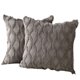 thumbnail image 1 of Paquete de 2 fundas de almohada decorativas de terciopelo de lana corta de felpa suave funda de cojín de estilo lujoso funda de almohada para sofá dormitorio cuadrado Ofspeizc CZJJ-ZC19-2, 1 of 7