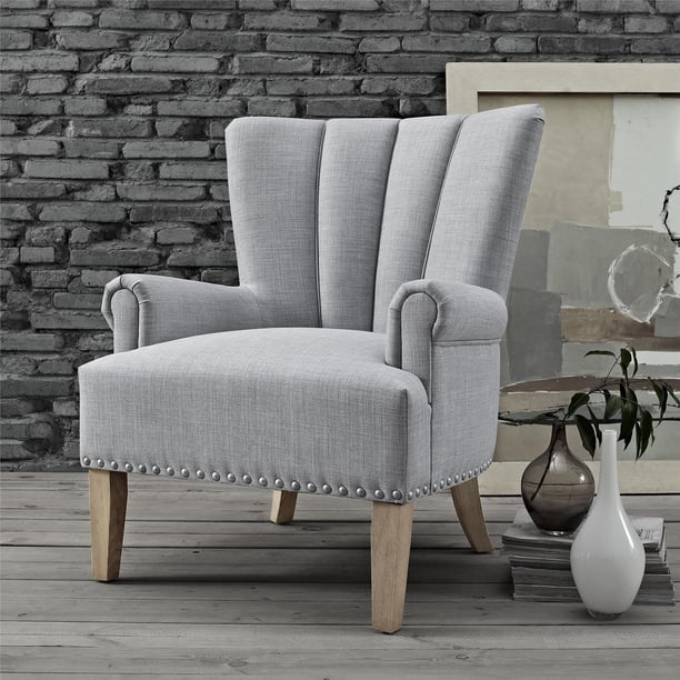 Better Homes Gardens Richmond Accent Chair Gray Walmart Com Walmart Com