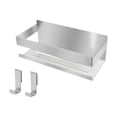 thumbnail image 1 of Estante de almacenamiento para baño Perfecl de acero inoxidable Grande, 1 of 8