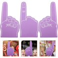 thumbnail image 2 of 3Pcs Foams Fingers Cheer Leading Foams Hand Sports Event Cheer Props Sports Accessories, 2 of 3