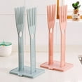 thumbnail image 1 of COM1950s Glove Drying Rack and Dishcloth Holder,Detachable Storage Organizer with Finger Design for Kitchen Bathroom Sink,Efficient Drainage,Space Saving Plastic Shelf, 1 of 9
