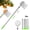 Green, variant on BURMONG Fruit Picker Pole with Basket, 6.9 FT Adjustable Stainless Steel Fruit Picker Tool, Lightweight Tree Fruit Catcher for Apple Orange Pear Mango