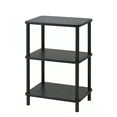 thumbnail image 4 of Nola Home 3-Tier End Table, Side Table, Multipurpose Shelf, Easy Turn Assembly, Black, 4 of 5