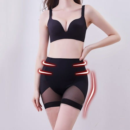 

Lhked Womens Body-sculpting High-Waisted Lace Hips And Abdomen Corset Shapewear Tummy Control Plus Size on Clearance
