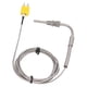 thumbnail image 5 of Uadme Sensor De Temperatura De Termopar, Termopar Tipo K 0-600 ℃ 5x80mm 1/8in NPT 2m Cable Macho Enchufe Sonda De Sensor De Temperatura, 5 of 8