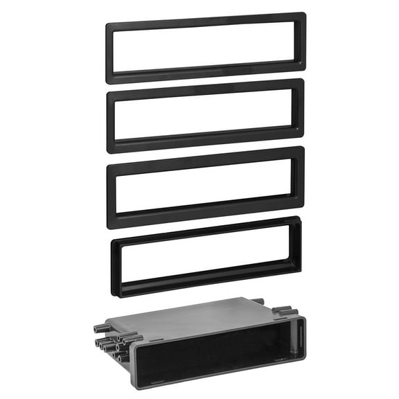 Metra 88-00-9006 ISO DIN Pocket Kit for Select 1981-2012 Vehicles (Black)