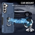 thumbnail image 2 of for Samsung Galaxy S22 Plus 5G Case (Not S22) with Metal Ring Kickstand for Women & Men, Heavy-Duty Protection Shockproof Bumper Cover Case for Samsung Galaxy S22+ Plus 5G TY Blue, 2 of 18