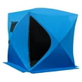 thumbnail image 1 of Outsunny Portable Ice Fishing Tent, 1 of 3