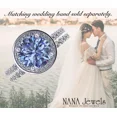 thumbnail image 4 of NANA Jewels 2ct Pure Brilliance Zirconia Halo Engagement Ring-Round Cut-March-10, 4 of 7
