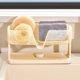 thumbnail image 1 of Organizador de fregadero con soporte para esponja y escurridor de platos | Organizador de encimera de cocina | Jabonera con drenaje para utensilios de limpieza | Organizador de fregadero de baño, 1 of 6