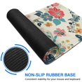 thumbnail image 6 of Long Mouse Pads for Desk,Pioneer Flower Floral Print Pattern Desk Mats on Top Of Desks, Desk Mouse Pad Extra Large with 3mm Non-Slip Base and Stitched Edge for Gaming,Office,Work,Home 31.5"x11.8", 6 of 6