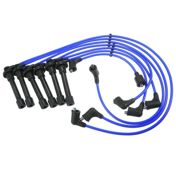 Spark Plug Coil Wires 7mm Fit?for Honda Accord SOHC 3.0L V6 No.32720-P8A-A02/32722-P2A-J01 - Pack of 7