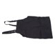 thumbnail image 3 of Delantal de cocina Delantal negro Bolsillos de poliéster Correa ajustable Delantal unisex para el hogar Comercial Cafetería Restaurantes, 3 of 10