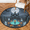 Multicolour 2, variant on CURLYOOT Round Rug 3ft Halloween Area Rug, Washable Circle Mat Non Slip Floor Carpet Mat, Boo Spiders Web Soft Indoor Rugs for Entryway Living Room Dining Room Bedroom