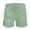 Green, variant on Patlollav Womens Pants Solid Color Casual Wide Leg Loose High Waist Lace Up Shorts