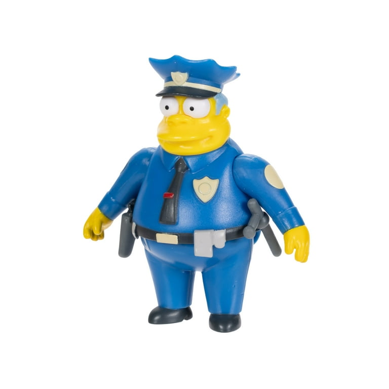 The Simpsons Chief Wiggum トーキングフィギュア The Simpsons 2.5 inch Tall Scaled Collectible Chief Wiggum