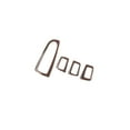 thumbnail image 1 of Peach Wood Grain Window Lift Lock Switch Panel Trim for Benz C-Class 2015-2021-, 1 of 4
