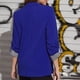 thumbnail image 5 of Chaquetas de manga larga para mujer, ropa de negocios, cárdigan con bolsillo a rayas y costuras de Color sólido, Top Odeerbi  ODB-2, 5 of 9
