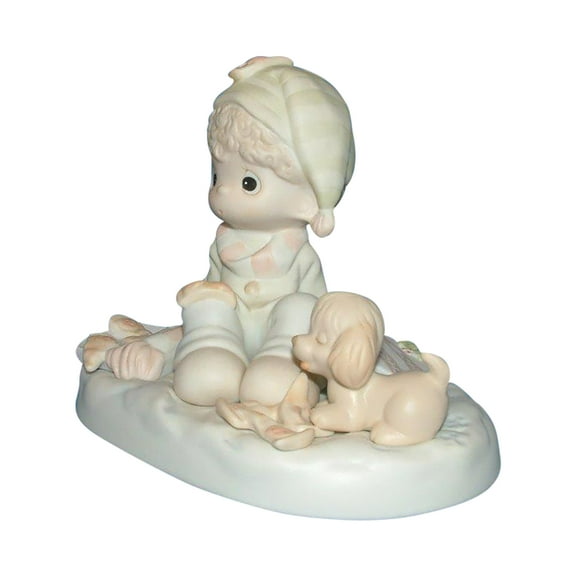 Precious Moments Figurine: 521884 Pizza on Earth (4.2")