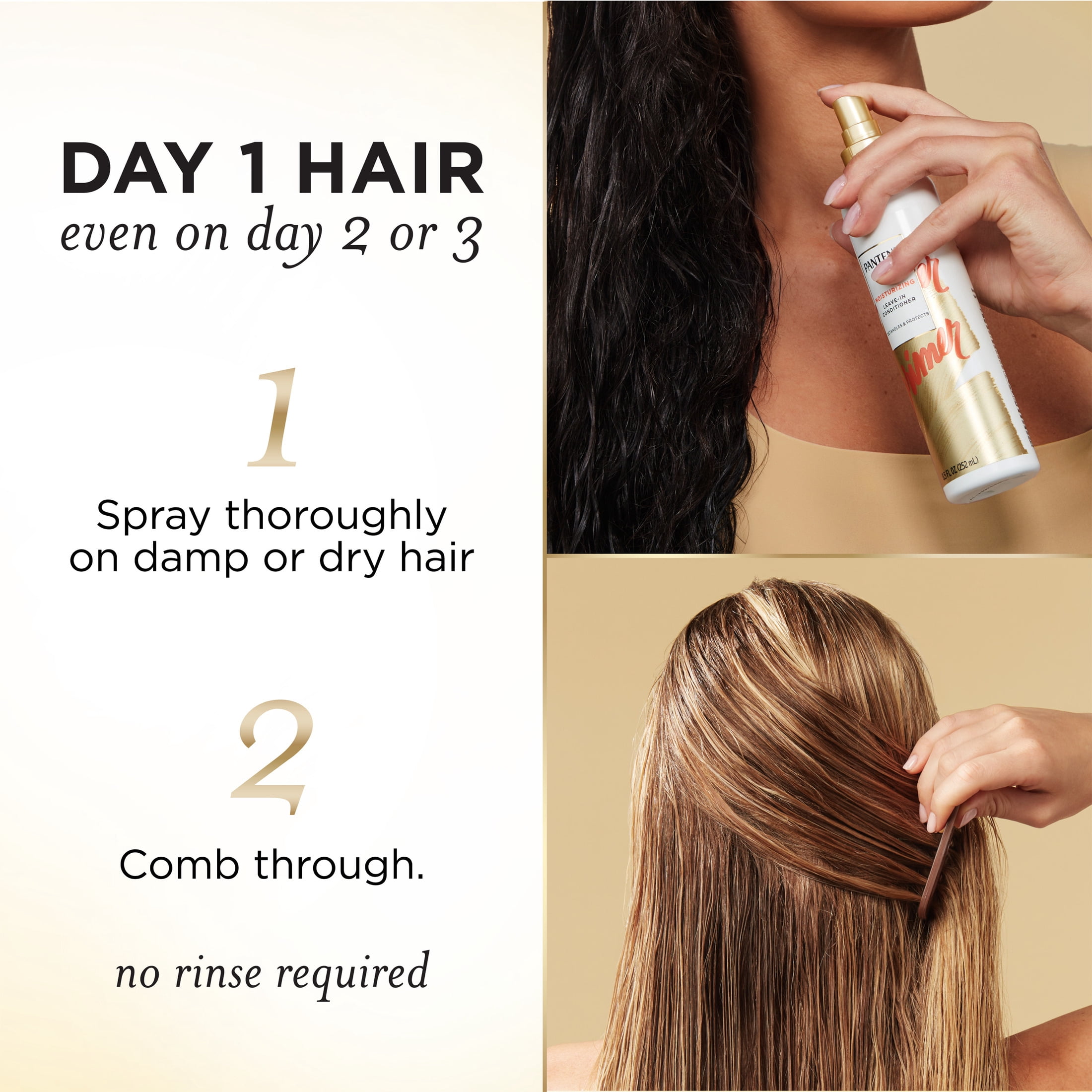 Pantene Pro-V Moisturizing Leave-in Conditioner Mist, 8.5 oz