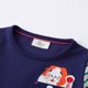 thumbnail image 2 of Vestido de primavera y otoño para niñas, estilo europeo y americano, vestido de manga larga para niñas, vestido de princesa de algodón tejido con dibujos animados para niñas, 2 of 6
