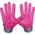 thumbnail image 3 of Battle Sports Adult Alien Cloaked Football Receiver Gloves - Small - Pink, 3 of 4
