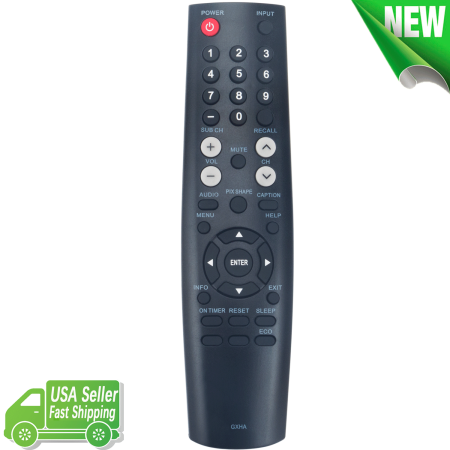 GXHA Replacement Remote Control for Sanyo TV DP58D33 DP55D33 DP50843 FVD5833