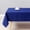 Royal Blue, variant on Beige Rectangle Tablecloth Wrinkle Resistant Washable Fabric Table Cloth for Dining, Kitchen, Parties, Weddings and Outdoor Use 60 Inch by 84 Inch
