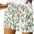 thumbnail image 1 of Pantalones Cortos Sueltos para Mujeres de Verano Impreso Encaje Hasta Bolsillo Elástico Pantalones Cortos Casuales Poliéster, Moda Pantalones Cortos de Verano para Uso Diario Y de Ocio, 1 of 6