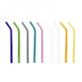 thumbnail image 6 of Handmade Glass Straw,Straight Bend Drinking Straws,Reusable ECO-friendly Household Tea Juice Events Party Favors Supplies, 6 of 6