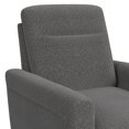 thumbnail image 4 of AcceArm memory foam chair, 8077 Booker Gray and Espresso armchair, durable, stylish and simple, soft texture, suitable for bedroom and living room, 4 of 6
