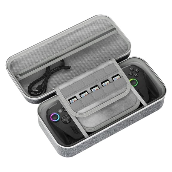 Portable EVA Carrying Case for ROG XBOX Ally/ROG XBOX Ally X Game Console Gaming Accessories Protective Shockproof Anti-Drop Water-Resistant Storage Bags