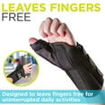 thumbnail image 5 of BraceAbility Thumb & Wrist Spica Splint | De Quervain's Tenosynovitis Long Stabilizer Brace for Tendonitis, Arthritis & Sprains Forearm Support Cast (Small - Left Hand), 5 of 9