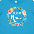 thumbnail image 4 of Inktastic I Love my Nana- flower circle Boys or Girls Baby T-Shirt, 4 of 5